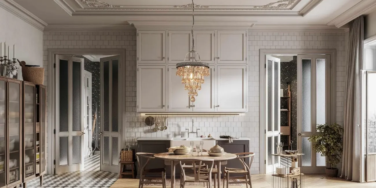 Salon w stylu modern classic z wykończeniem premium – Kraków